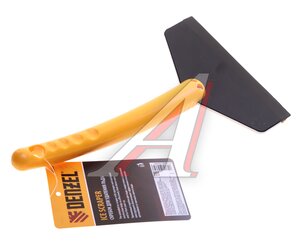 Изображение 2, 55349 Скребок для льда 25х14см с водосгоном черно-желтый DENZEL