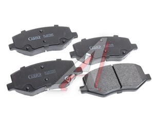 Изображение 1, GIJ07069 Колодки тормозные МОСКВИЧ 3 JAC JS4 передние (4шт.) GANZ