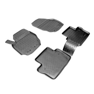 Изображение 1, NPL-Po-96-81 Коврик салона VOLVO S80 (06-) полиуретан 4шт. NORPLAST