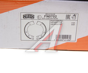 Изображение 5, FN0702 Колодки тормозные KIA Mohave (08-) задние (4шт.) NIBK
