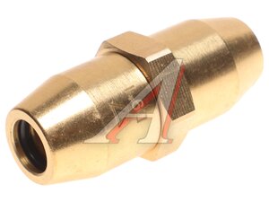 Изображение 1, D1.D9x1mm Соединитель трубки ПВХ, полиамид d=9х1.5мм прямой латунь SEVEN TRUCKS