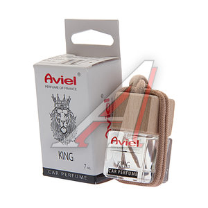 Изображение 1, FRKING031587 Ароматизатор подвесной жидкостный (King) 7мл Perfume of France AVIEL