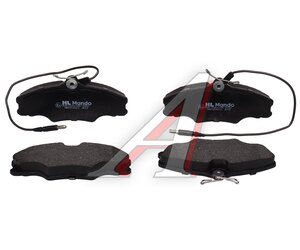 Изображение 2, MBF016011 Колодки тормозные PEUGEOT 406 (95-04) передние (4шт.) MANDO