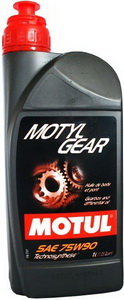 Изображение 2, 109055 Масло трансмиссионное GEAR 75W90 GL-4/5 п/синт.1л MOTUL