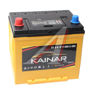 Изображение 1, 6СТ65(1) 75D23R(88D23R) Аккумулятор KAINAR Asia 65А/ч