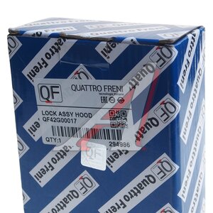 Изображение 5, QF42G00017 Замок капота FORD Transit (00-06) QUATTRO FRENI