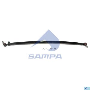 Изображение 1, 097.835-01 Тяга рулевая VOLVO поперечная SAMPA