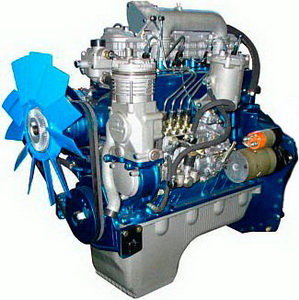 Изображение 1, Д-245.7Е2-840 Двигатель Д-245.7Е2-840 (ГАЗ-3308, 3309) ММЗ