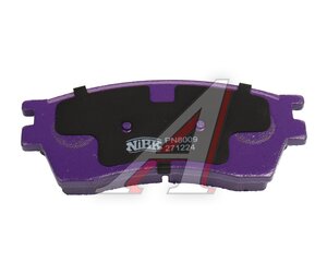 Изображение 3, PN8009 Колодки тормозные FAW Besturn X80 (13-) передние (4шт.) NIBK