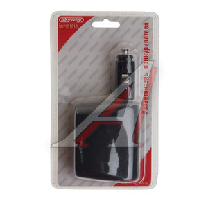 Изображение 1, S02301010 Разветвитель прикуривателя 2-х гнездовой 12V 1USB SKYWAY