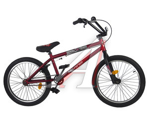 Изображение 6, T19B603 A Велосипед 20" 1-ск. BMX бордовый HILAND