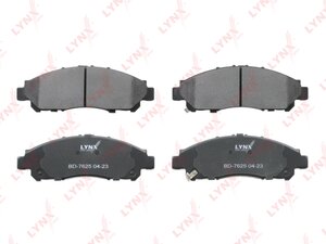 Изображение 1, BD7625 Колодки тормозные TOYOTA Hiace передние (4шт.) LYNX