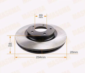 Изображение 2, BD-3210 Диск тормозной MITSUBISHI Outlander 3 (12-) передний (1шт.) MASUMA