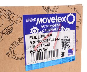 Изображение 6, 5264248-MX Насос топливный КАМАЗ высокого давления дв.CUMMINS 6ISBe210, 4ISBe185, 6ISBe285 MOVELEX