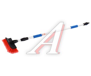 Изображение 1, м21200 Щетка для мойки автомобиля телескопическая 130-200см под шланг МАЯКАВТО