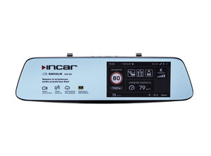 Изображение 3, SDR-230 Видеорегистратор с радар-детектором в зеркале GPS INCAR
