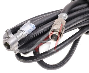 Изображение 2, 5320-3929010-(12) Шланг подкачки колеса ЗИЛ, МАЗ, КАМАЗ 12м армированный (быстросъемный)