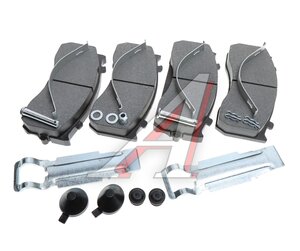 Изображение 1, AU 148 Колодки тормозные MERCEDES Atego дисковые (185x84x27) (4шт.) АТИ