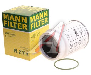 Изображение 2, PL270X Фильтр топливный КАМАЗ, УРАЛ грубой очистки PreLine 270 MANN
