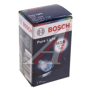 Изображение 3, 1987302089 Лампа 12V H16 19W PGJ19-3 Pure Light BOSCH