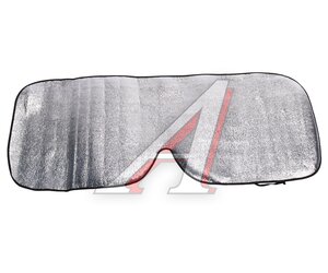 Изображение 1, WR5530 Шторка автомобильная для лобового стекла 130х60см серебристая WORLD RIDER