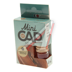 Изображение 2, 23407 Ароматизатор подвесной жидкостный (coffee) 4мл Mini CAP AURA FRESH