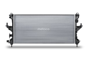 Изображение 2, 8010-056 Радиатор PEUGEOT Boxer CITROEN Jumper FIAT Ducato алюминиевый METACO