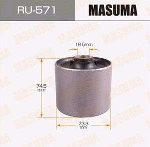 Изображение 2, RU571 Сайлентблок MITSUBISHI Pajero (00-) рычага заднего продольного MASUMA