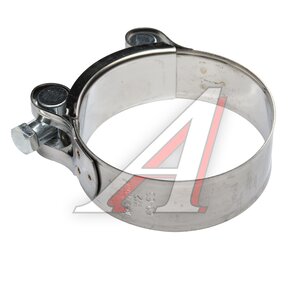 Изображение 1, W2-60-63-S Хомут силовой d=060-063 (61) нержавеющая сталь W2 TECHNIK