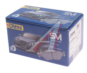 Изображение 2, D221SM Колодки тормозные УАЗ-3160, Хантер, Патриот передние (4шт.) Dafmi