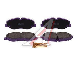 Изображение 2, PN0653 Колодки тормозные MERCEDES Viano, Vito (W447) передние (4шт.) NIBK