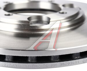 Изображение 4, MBC030298 Диск тормозной HYUNDAI Elantra (96-) передний (АБС) (1шт.) MANDO