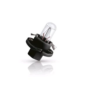 Изображение 3, 12625CP Лампа 12V 1.2W BAX8.4d черный патрон PHILIPS
