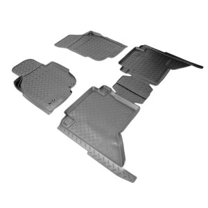 Изображение 1, NPL-PO-88-181 Коврик салона TOYOTA Hilux (05-) полиуретан 4шт. NORPLAST