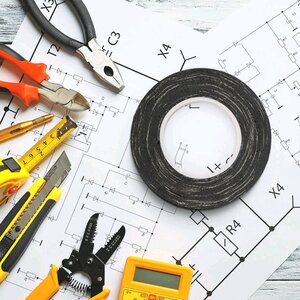 Изображение 6, 305-066 Изолента Х/Б черная 19x0.42мм 7м AVIORA