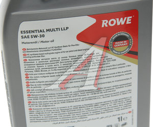 Изображение 2, 20238-177-2A Масло моторное ESSENTIAL MULTI LLP 5W30 синт.1л ROWE