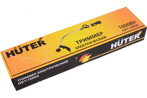 Изображение 8, HUTER GET-1000S 70/1/1 Газонокосилка (триммер) электрическая 1000Вт 8000об/мин,  захват 24см,  леска HUTER