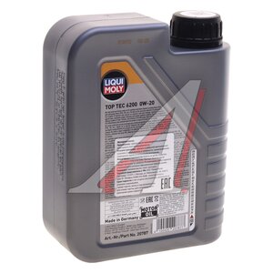 Изображение 2, 20787 Масло моторное TOP TEC 6200 0W20 синт.1л LIQUI MOLY