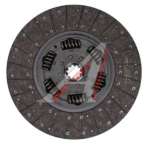 Изображение 2, 491878008169 Диск сцепления КАМАЗ-54901 SACHS (ОАО КАМАЗ)
