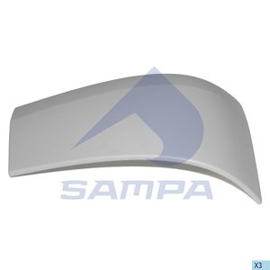 Изображение 2, 18800098 Накладка бампера RENAULT Premium переднего правая (угол) SAMPA