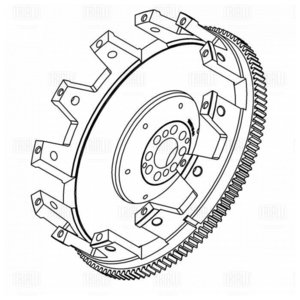 Изображение 3, FW0711 Маховик КАМАЗ в сборе TRIALLI