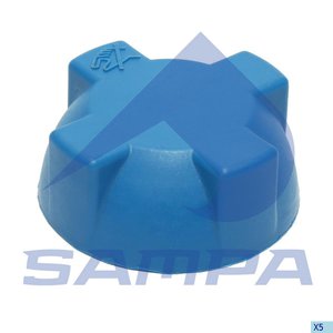 Изображение 1, 202155 Крышка бачка расширительного КАМАЗ-5490 MERCEDES Atego, Axor SAMPA