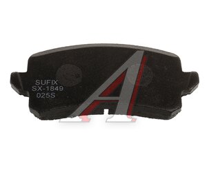 Изображение 4, SX1849 Колодки тормозные HAVAL Jolion (21-) задние (4шт.) SUFIX