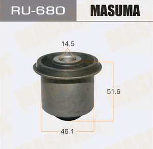 Изображение 2, RU-680 Сайлентблок MITSUBISHI L200 рычага переднего верхнего MASUMA