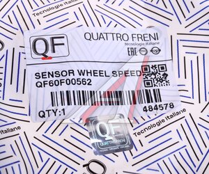 Изображение 4, QF60F00562 Датчик АБС INFINITI Q60 (13-16) колеса переднего QUATTRO FRENI