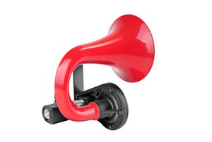 Изображение 2, 80JH24.100.01K Сигнал звуковой 24V воздушный 1-о рожковый красный SEGER