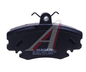 Изображение 2, GP1243 Колодки тормозные ЛАДА Largus PEUGEOT RENAULT передние (4шт.) HAGEN SANGSIN