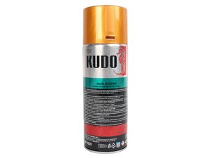 Изображение 4, KU-1028 Краска золото аэрозоль 520мл KUDO