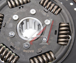 Изображение 3, 1878004109 Диск сцепления КАМАЗ-4308, 43253 (КПП ZF, 142, 144 дв.CUMMINS 6ISBe 185, 210) MF-395 SACHS