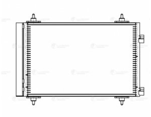 Изображение 4, LRAC20GK Радиатор кондиционера CITROEN C4 (04-) LUZAR